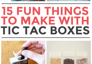 How to Make A Tic Tac toe toilet Paper Holder 15 Things to Make with Tic Tac Containers New Home Ideas