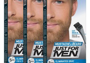 How to Make Beard Skin soft Amazon Com Just for Men Mustache Beard Brush In Color Gel Light