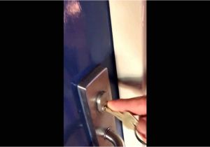 How to Pick A Cabinet Lock with A Paperclip Key Stuck In Lock Youtube