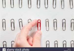 How to Pick A Filing Cabinet Lock with A Paperclip Different From Others Stock Photos Different From Others Stock