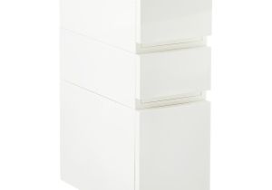 How to Pick A Filing Cabinet Lock with Paperclips White Opaque Modular Stackable Drawers the Container Store