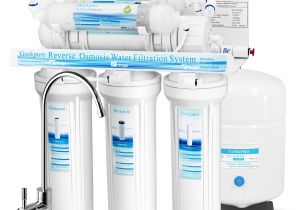 How to Remineralize Water after Reverse Osmosis Geekpure 6 Stage Reverse Osmosis Drinking Water Filter System with