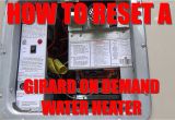 How to Reset Rinnai Tankless Water Heater How to Reset Girard Rv On Demand Water Heater the Mystery Reset