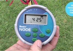 Hunter Pro C Sprinkler Controller Manual Node Programming the Node Irrigation Controller Youtube