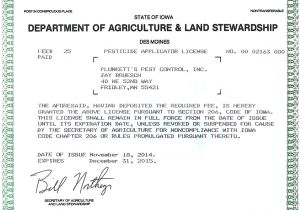 Ia Il Termite Pest Control Davenport Pest Control License Iowa Pest Control License