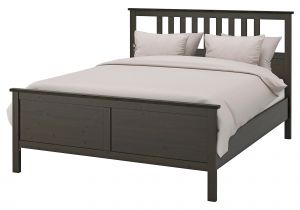 Ikea Adjustable Slatted Bed Base Review Hemnes Bed Frame Queen Black Brown Ikea