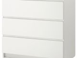 Ikea Alex 6 Drawer Dupe Malm Chest Of 3 Drawers White