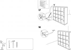 Ikea assembly Instructions for Discontinued Items Manual Ikea Expedit 149×149 Bookcase