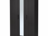 Ikea Brimnes Wardrobe with 3 Doors Black Brimnes Wardrobe with 3 Doors Black Black 46×74 3 4 Buy Brimnes