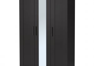 Ikea Brimnes Wardrobe with 3 Doors Black Brimnes Wardrobe with 3 Doors Black Black 46×74 3 4 Buy Brimnes