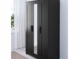 Ikea Brimnes Wardrobe with 3 Doors Black Ikea Brimnes Wardrobe with 3 Doors Adjustable Hinges Ensure that the