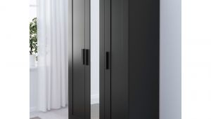 Ikea Brimnes Wardrobe with 3 Doors Black Ikea Brimnes Wardrobe with 3 Doors Adjustable Hinges Ensure that the