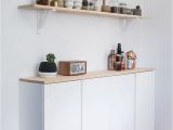 Ikea butcher Block Floating Shelves Ivar Hack One Cabinet Five Looks S H E L F L I F E Pinterest