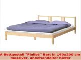 Ikea Fjellse Bed Frame Review Ikea Bettgestell Fjellse Bett In 140×200 Cm Aus Massiver Avec Betten
