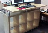 Ikea Galant Desk Extension Instructions Extraordinary Ikea Standing Desk Furniture Desk Diy Standing