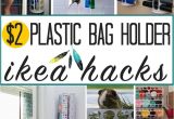 Ikea Grocery Bag Holder Ikea Plastic Bag Holder Hacks and Ideas