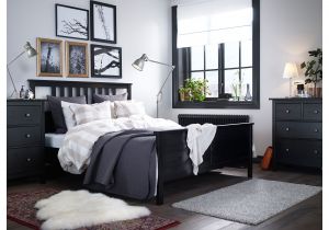 Ikea Luroy Slatted Bed Base Review Hemnes Bed Frame Queen Black Brown Ikea