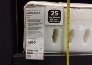 Ikea Myrbacka Memory Foam Mattress Review Ikea Mattress Cutaway Pictures the Mattress Underground