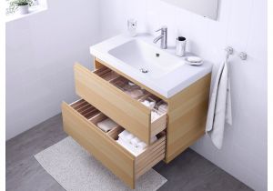 Ikea Pedestal for Washer and Dryer Godmorgon Odensvik Sink Cabinet with 2 Drawers High Gloss White