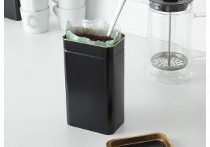 Ikea Plastic Grocery Bag Holder Blomning Coffee Tea Tin 11 X 7 X 20 Cm Ikea