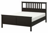 Ikea Slatted Bed Base Review Lonset Hemnes Bed Frame Queen Black Brown Ikea