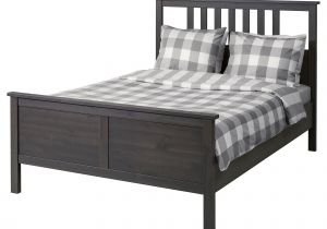 Ikea Slatted Bed Base Review Lonset Hemnes Bed Frame Queen Black Brown Ikea