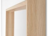 Ikea Wooden Blinds Discontinued Nissedal Mirror White Stained Oak Effect 65 X 150 Cm Ikea