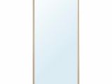 Ikea Wooden Blinds Discontinued Nissedal Mirror White Stained Oak Effect 65 X 150 Cm Ikea