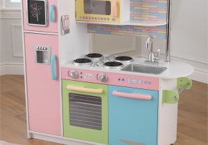 Imaginarium All In One Wooden Kitchen Set Dimensions Kidkraft Uptown Pastel Kitchen Christmas2017 Kitchen Sets