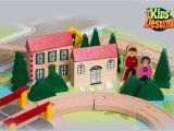 Imaginarium All In One Wooden Kitchen Set Instructions Amazon Com Kids Destiny Wooden Train Set for Thomas and Brio 50