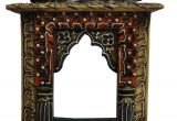 Indian Carved Wood Wall Art Indian Wooden Carved Jharoka Frame Vintage Frames Wall