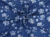 Indigo Mudcloth Fabric by the Yard 5 Yard Indigo Hand Dyed Block Print Cotton Sewing Fabric