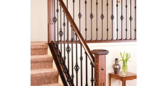 Indoor Stair Railing Kits Home Depot Canada Stair Simple Axxys 8 Ft Stair Rail Kit Stair Railing