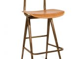 Industry West Brooklyn Bar Stool Madewell Stool Gunmetal Industry West Home Furniture