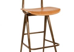 Industry West Brooklyn Bar Stool Madewell Stool Gunmetal Industry West Home Furniture