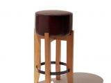 Industry West Slab Bar Stool Factory Bar Stool