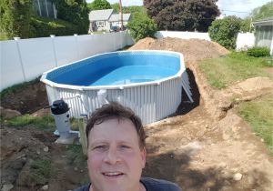 Inground Pools Columbus Ohio 155 Best Semi Above Ground Pool Images Gardens Pools Woodworking