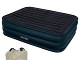 Intex Air Mattress Losing Air Intex 66718 Raised Queen Air Bed with Built In Electric