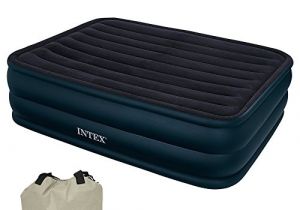 Intex Air Mattress Losing Air Intex 66718 Raised Queen Air Bed with Built In Electric