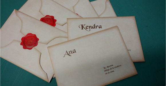 Invitaciones De Boda Sencillas Hechas En Casa Hecho En Espaa A Digital Invitaciones Fiesta Tematica De Harrypotter