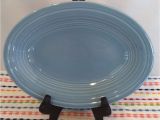 Is All Fiestaware Microwave Safe Fiestaware Periwinkle Small Platter Fiesta Old Style Blue Gravy