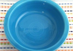 Is All Fiestaware Microwave Safe Vintage Fiestaware Turquoise Serving Bowl Fiesta Hlc 8 5 Nappy