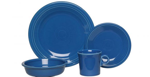 Is Fiesta Dinnerware Microwave Safe Amazon Com Fiesta 4 Piece Place Setting Lapis Dinnerware Sets