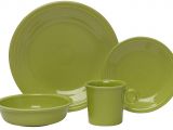 Is Fiesta Dinnerware Microwave Safe Fiesta 4 Piece Place Setting Tangerine Amazon Ca Home Kitchen