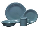 Is Fiesta Dinnerware Microwave Safe Fiesta Turquoise Dinnerware Set Of 4 Hayneedle