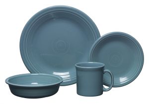 Is Fiesta Dinnerware Microwave Safe Fiesta Turquoise Dinnerware Set Of 4 Hayneedle