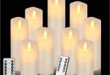 Ivory Pillar Candles Bulk 2019 Flameless Candles Flickering Battery Operated Candles 4 5 6 7 8