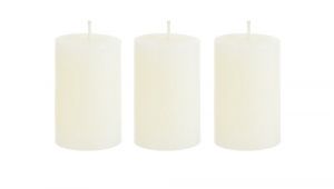 Ivory Pillar Candles In Bulk Mega Candles 3 Pcs Unscented Ivory Round Pillar Candle Hand Poured