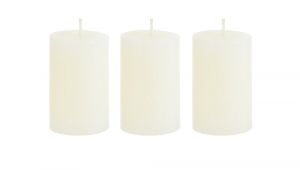 Ivory Pillar Candles In Bulk Mega Candles 3 Pcs Unscented Ivory Round Pillar Candle Hand Poured