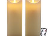 Ivory Unscented Pillar Candles Bulk Amazon Com Homemory 9 Inch Flameless Timer Candle with Remote Pack